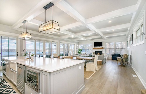 Sister Lakes House | Unforgettable Lake Front Oasis with Pool and Spa Amenities