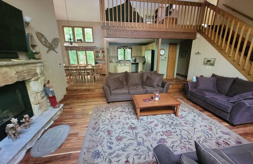 Gouldsboro House | Beautiful Lakefront Home in Big Bass Lake Community