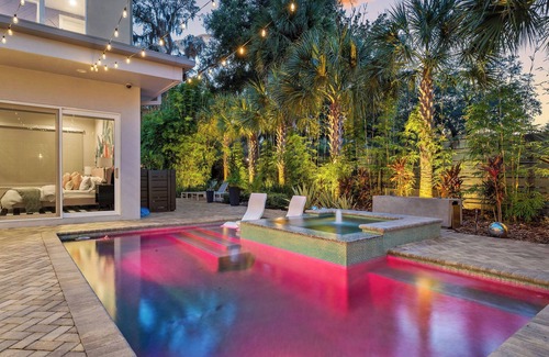 Baldwin Park Villa | Artsy Winter Park Home with Unique Nintendo Game Room