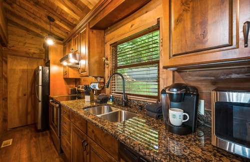 Sevierville Cabin | Mountain View Cabin with Hot Tub & Hiking Trails Await!