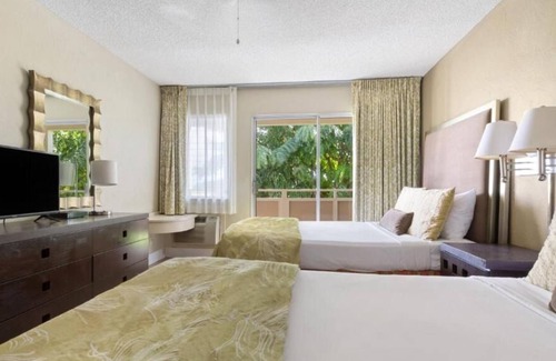 Wailua House | Stunning Mountain View 1BR Suites | Living Area + Kitchen | Close to Beach