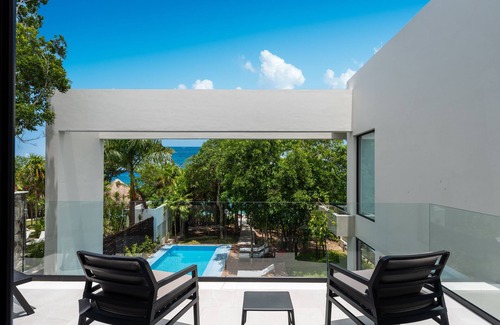 Colonia Andres Villa | Oceanfront Villa Alma: Top-rated Oasis with Pool & Hot Tub