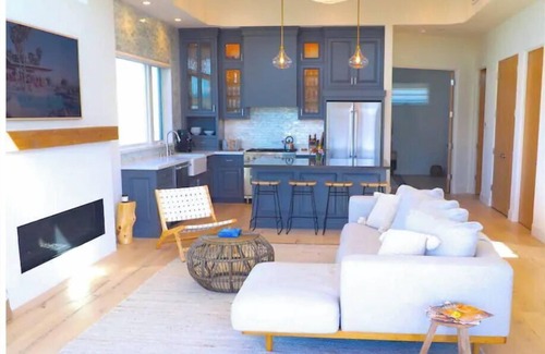 Pierpont Bay House | Coastal Retreat with Pool and Spa Steps from the Beach