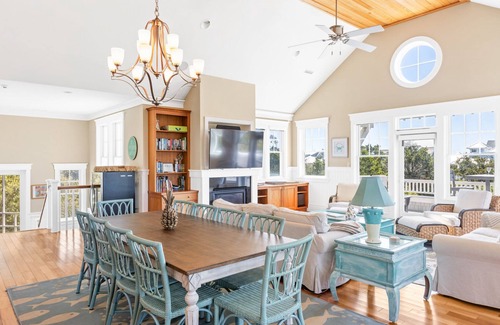 Bald Head Island House | Oceanfront Retreat with Hot Tub & Pet-Friendly Perks
