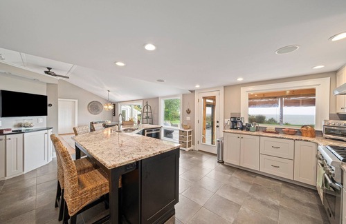 Plymouth House | Oceanview Retreat: Walk to Private Beach with Pool & Spa