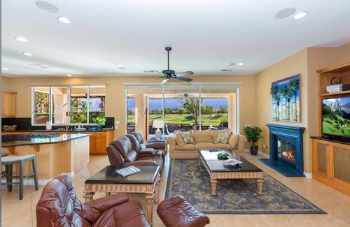 La Quinta House | Inviting PGA West Home on Golf Course with Gorgeous Views