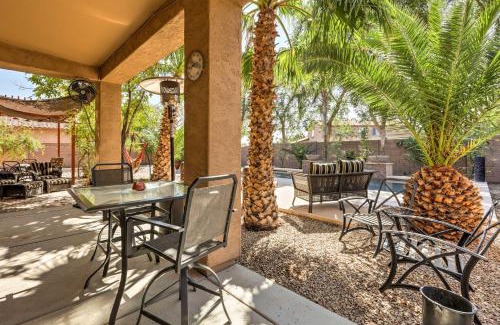 Chandler House | Chandler Oasis: Poolside Retreat with Fire Pit & Grill