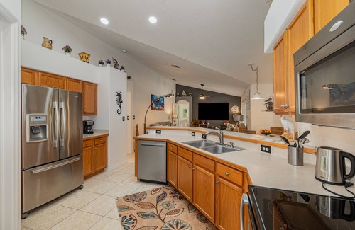 Orange Tree Villa | Refurbished Pool Home Near Attractions with Hot Tub