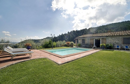 SantʼAndrea di Compito Villa | Private Villa with Pool & Panoramic Views near Lucca