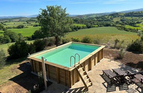 Cinigiano House | Private Villa: Pool, A/C & Pet-Friendly with Scenic Views