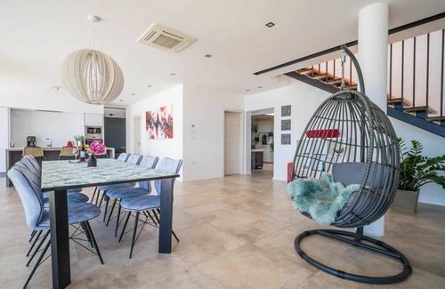 Kastav Villa | Inviting Private Villa for 8 with Pool, Hot Tub & Ocean Views