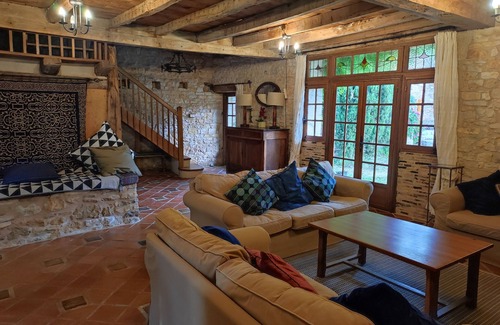 Sainte-Orse Other | Inviting Rustic Farmhouse in Dordogne with Pool & Family Fun
