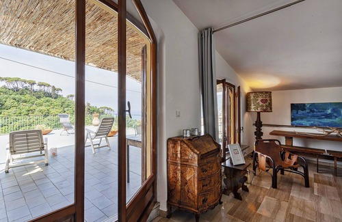 Camogli Apartment | Inviting Sea View Apartment with Terrace in Camogli