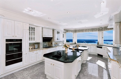 West Vancouver Villa | Elegant Seaview Mansion with Pool, Hot Tub & Spa Retreat