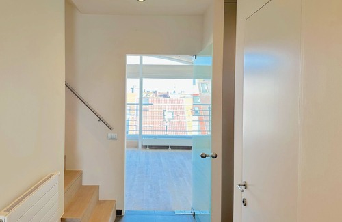 Knokke Apartment | Sunny Design Duplex with Ocean View, Pet Friendly Stay