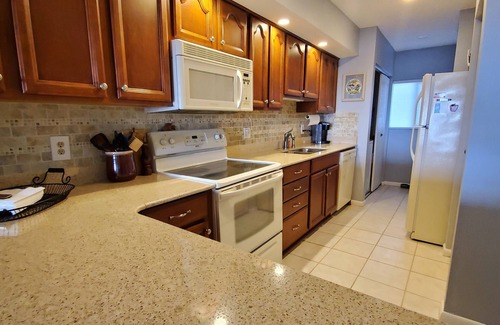 Ruskin Condo | Relaxing 2/2 Condo with Ocean View & Walk to Dining