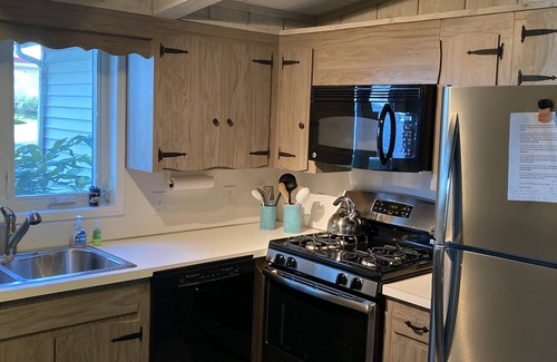 Ludington House | Lakefront Retreat with Scenic Views and Cozy Amenities