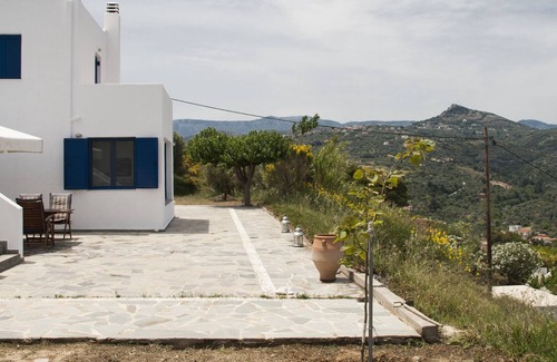 Oxilithos House | Stunning View To The Aegean Sea