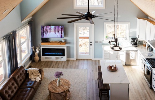 Burnsville Other | Scenic Cabin Retreat with Game Room & Two Spacious Decks