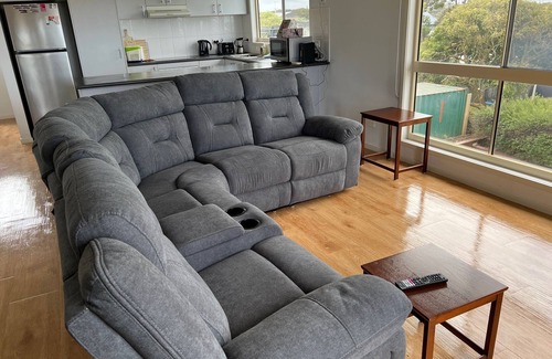 Surf Beach House | Scenic Swan Bay Escape: Ocean Views & Pet-Friendly Retreat