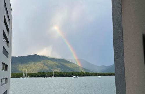 Cairns Central Business District Apartment | Serene Water View Apartment with Pool and Gym Access