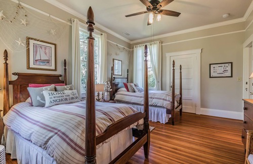 Historic District House | Elegant Oceanfront Retreat with Historic Southern Charm