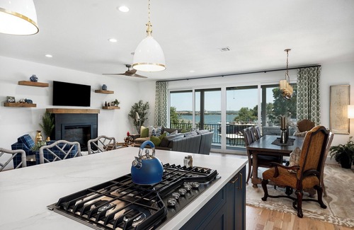 Granite Shoals House | Stunning Waterfront Getaway: Open Water & Canal, Pool & Hot Tub