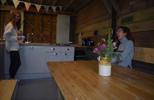Lanteglos Cabin | Unique Yurt 'Gribben' with Wood-Fired Hot Tub Experience