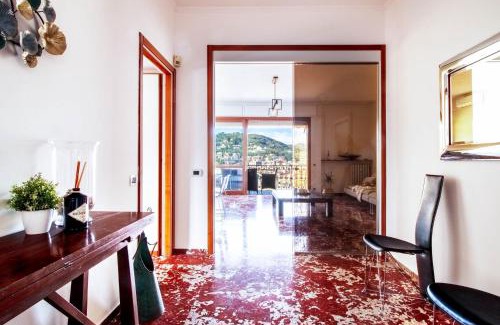 Rapallo Apartment | Breathtaking Sea View at Tigullio with Hot Tub Access