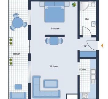 Karolinenkoog Apartment | Stylish Apartment with Scenic Views and Great Balcony