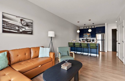 Downtown Minneapolis Condo | Stylish 1B in DT Minneapolis, Minutes to Minneapolis Convention Center & US Bank
