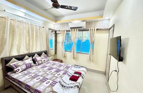 Tollygunge Apartment | Modern 1RK Serviced Apartment with Breakfast & Pet-Friendly