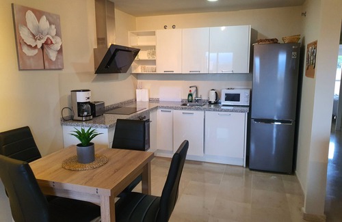 Castillo de Sabinillas Apartment | Elegant 2 Bed Property at Duquesa Fairways with Pool & Views