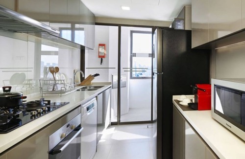 Singapore River Apartment | Stylish 2 BR 1000 sqft Near Great World MRT Station
