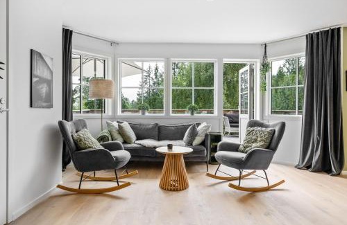 Bjorboholm Villa | Stylish 2BR Retreat with Sauna & Large Terrace