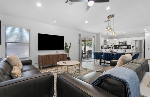North Las Vegas House | Stylish 4BR w/New Pool by a Park