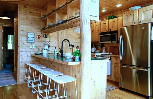 Brill Cabin | New Stylish Cabin on Red Cedar Chain with Scenic Views