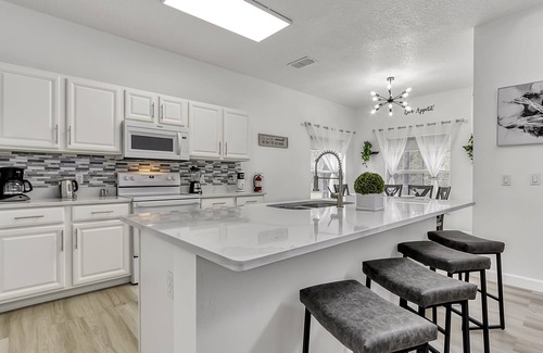 Cumbrian Lakes Villa | Chic Disney-Area Pool Home with Spa in Gated Community