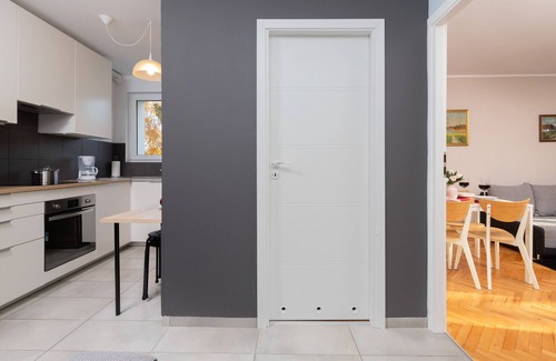 Gdansk Apartment | Modern Apartment with Balcony in Gdańsk - Pet Friendly