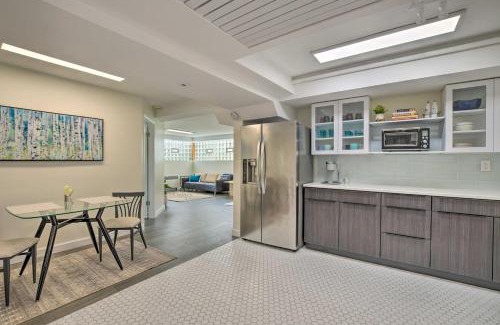North Park Apartment | Bright Garden-Level Apartment with Fireplace & Spa Access