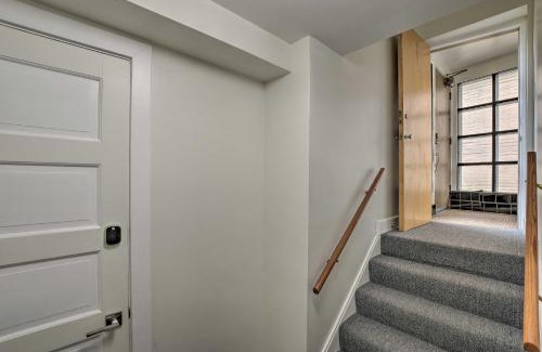 North Park Apartment | Bright Garden-Level Apartment with Fireplace & Spa Access