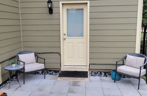 Grayson Apartment | Cozy Basement Apartment in Quiet Neighborhood with Pool