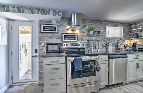 Michigan Park Apartment | Stylish DC Studio: Guest Rated 9.8, Near National Mall