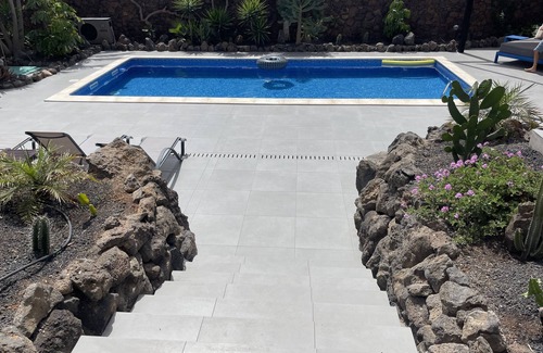 Tindaya House | Inviting Desert Oasis with Heated Pool and Ocean Views