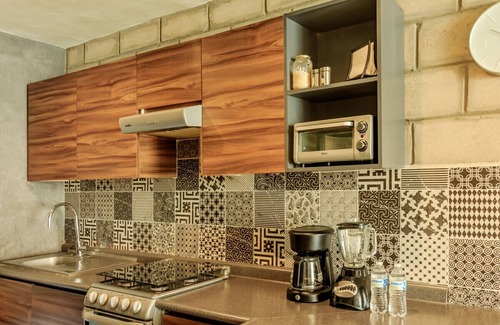 Downtown Guadalajara Apartment | Trendy Designer Loft with Gym & Co-Working Space in Tribu Colón