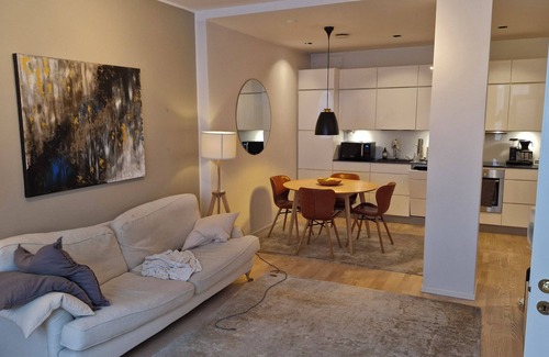 Kamppi Apartment | Stylish Downtown 2BR Flat with Sauna and Work Area