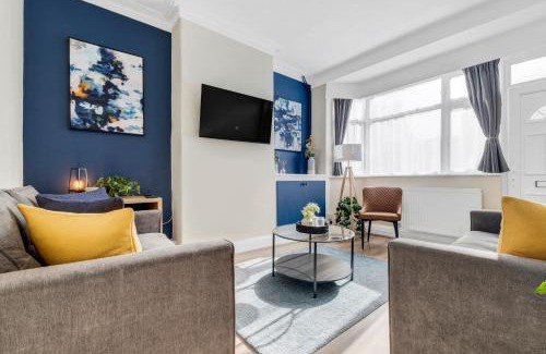 Aylestone Apartment | Stylish 2 Bedroom House - Inspira Stays with Free Parking