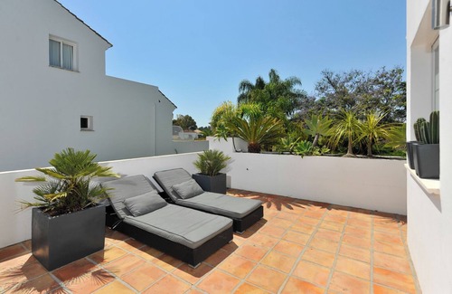 Guadalmina House | Designer Villa with Ocean View & Private Garden Retreat