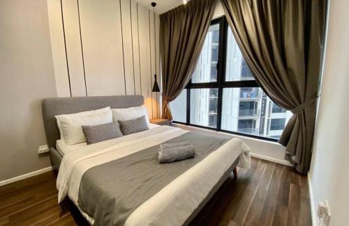 Shah Alam Apartment | Stylish Nordic Suite with Pool View in Kota Kemuning