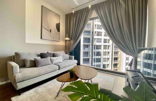 Shah Alam Apartment | Stylish Nordic Suite with Pool View in Kota Kemuning